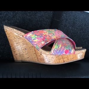 Gianni Bini Cork bottom Wedges